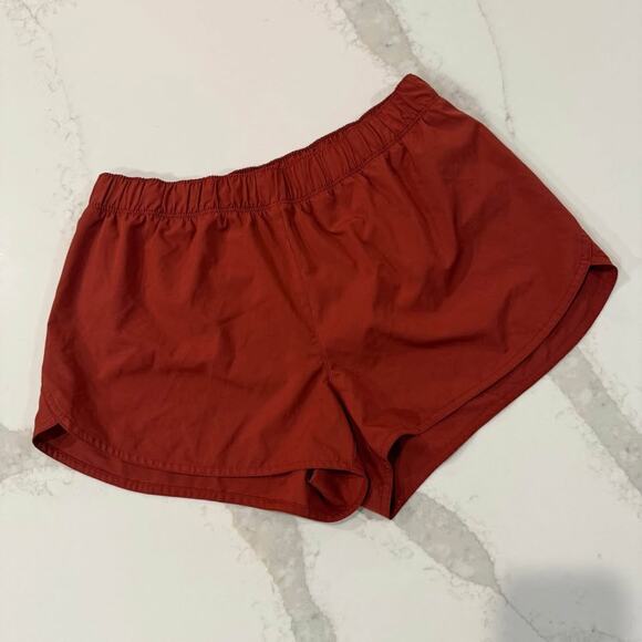 Old Navy Pants - Old Navy Active Running Shorts Womens Medium RustOrange Stretch Athletic Workout
